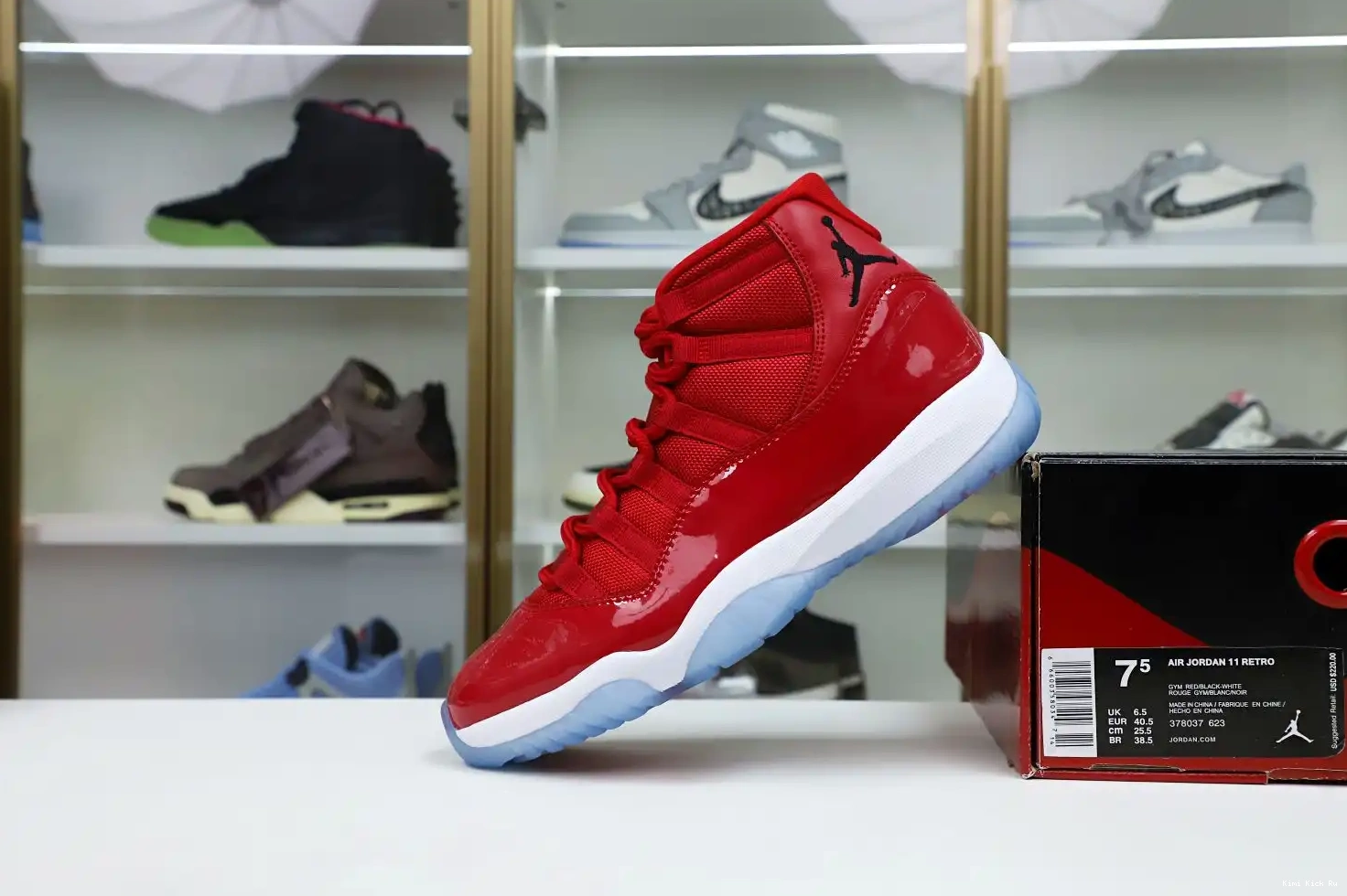 96 WIN RETRO JORDAN 11 Kimikick LIKE 378037-623 0715